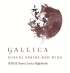 Gallica Soberanes Vineyard Syrah 2012 Front Label