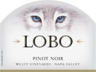 Lobo Wines Wulff Vineyards Pinot Noir 2013 Front Label