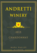 Andretti Chardonnay 2015 Front Label