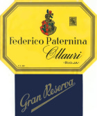 Paternina Gran Reserva 1989 Front Label