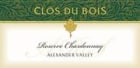 Clos du Bois Alexander Valley Chardonnay 2000 Front Label