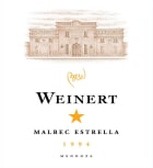 Weinert Estrella Malbec 1994 Front Label