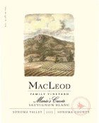 MacLeod Family Vineyard Maries Cuvee Sauvignon Blanc 2015 Front Label