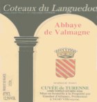 Abbaye de Valmagne Coteaux de Languedoc Cuvee de Turenne Rouge 2007 Front Label
