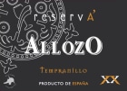 Allozo Reserva 2009 Front Label