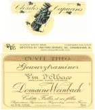 Domaine Weinbach Cuvee Theo Gewurztraminer 2009 Front Label