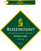 Rosemount Diamond Riesling 2009 Front Label