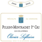 Olivier Leflaive Puligny-Montrachet Les Folatieres Premier Cru 2010 Front Label