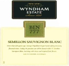 Wyndham Bin 777 Semillon Sauvignon Blanc 2011 Front Label