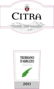 Citra Trebbiano 2011 Front Label