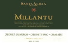 Santa Alicia Millantu Bordeaux Blend 2011 Front Label