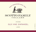 Scotto Family Cellars Old Vine Zinfandel 2009  Front Label