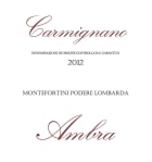 Ambra Carmignano Montefortini 2012 Front Label