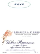 Domaine A.F. Gros Vosne-Romanee Maizieres 2012 Front Label