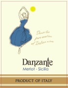 Danzante Merlot 2012 Front Label
