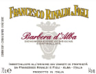 Francesco Rinaldi Barbera d'Alba 2012 Front Label