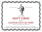 Chateau de Saint Cosme Chateauneuf-du-Pape 2013 Front Label