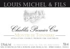 Louis Michel Chablis Montee de Tonnerre Premier Cru 2013 Front Label