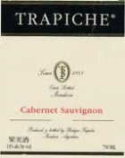 Trapiche Estate Cabernet Sauvignon 2000 Front Label