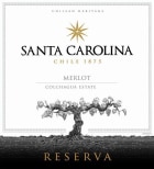 Santa Carolina Reserva Merlot 2014 Front Label