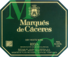 Marques de Caceres Rioja Blanco 2015 Front Label