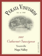 Perata Vineyards Cabernet Sauvignon 2007 Front Label
