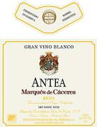 Marques de Caceres Antea 2001 Front Label