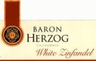 Baron Herzog White Zinfandel (OU Kosher) 1995 Front Label