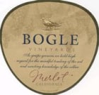 Bogle Merlot 2001 Front Label