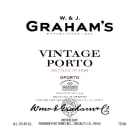 Graham's Vintage Port (375ML half-bottle) 2000 Front Label