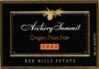 Archery Summit Red Hills Estate Pinot Noir 2000 Front Label