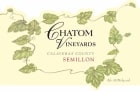 Chatom Semillon 2013 Front Label