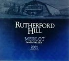 Rutherford Hill Merlot 2001 Front Label