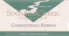 Six Mile Creek Vineyard Reserve Chardonnay 2005 Front Label