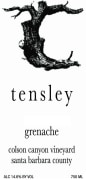 Tensley Colson Canyon Vineyard Grenache 2007  Front Label