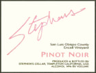 Stephen's Cellar & Vineyard Encell Vineyard Pinot Noir 2007 Front Label
