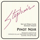 Stephen's Cellar & Vineyard Stromsoe Pinot Noir 2008 Front Label