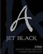 Alexandria Nicole Cellars Destiny Ridge Vineyard Jet Black Syrah 2011 Front Label