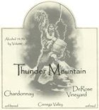 Thunder Mountain DeRose Chardonnay 1999 Front Label