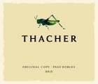 Thacher Winery Original Copy 2012 Front Label