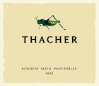 Thacher Winery Resident Alien 2012 Front Label