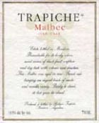 Trapiche Oak Cask Malbec 2001 Front Label