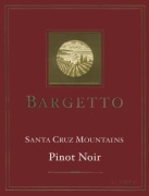 Bargetto Santa Cruz Mountains Pinot Noir 2010 Front Label