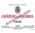 Chateau D'Aqueria Tavel Rose 2002 Front Label