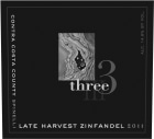 Three Wine Company Spinelli Late Harvest Zinfandel 2011 Front Label