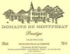 Dom. de Montpezat Cabernet-Syrah Cuvee Prestige 2000 Front Label