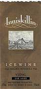 Inniskillin Oak-aged Vidal Icewine (375ML half-bottle) 2002 Front Label