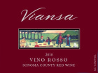 Viansa Winery Vino Rosso 2010 Front Label