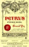 Chateau Petrus  1978 Front Label