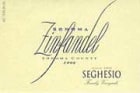 Seghesio Sonoma Zinfandel 2002 Front Label